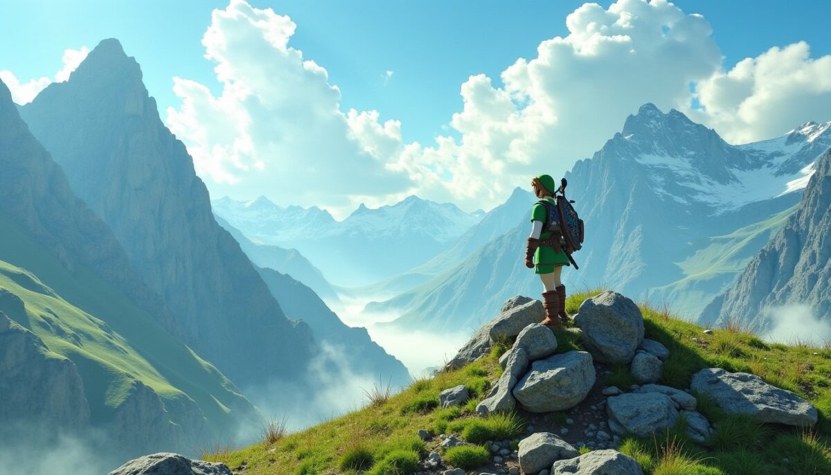 Quand l&rsquo;univers de Zelda rencontre les sommets majestueux des Alpes autrichiennes : découvrez le jeu inédit qui va vous envoûter